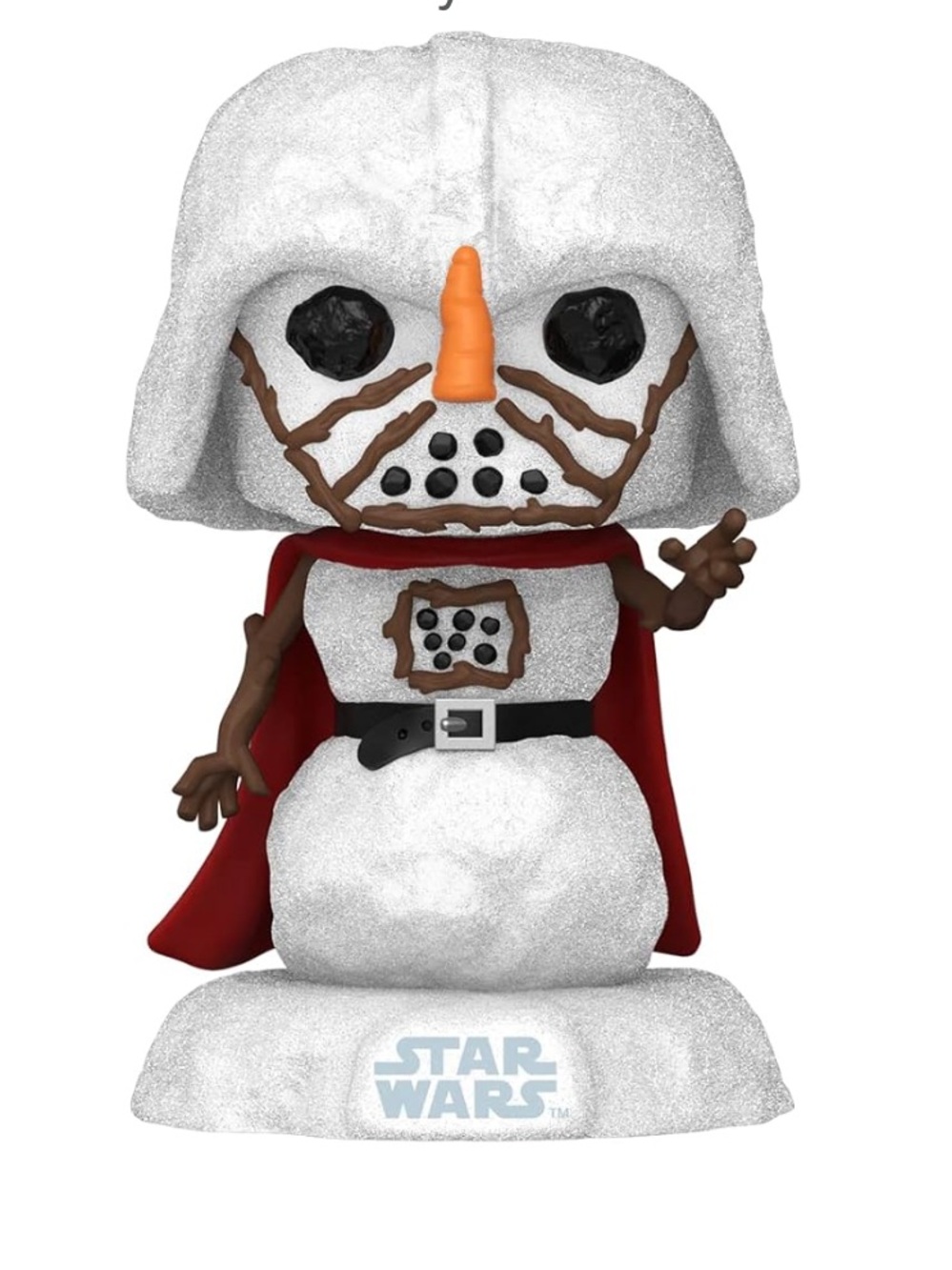 5/$25 Funko Star Wars Darth Vader Snowman Figure - White, Red & Orange NEW